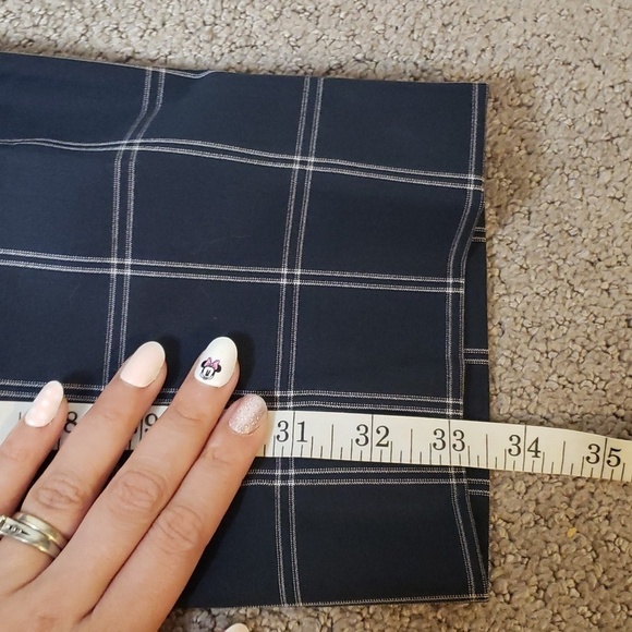 Banana Republic women's Ryan mid rise slim straight leg pants 6 long nwt blue - Picture 5 of 10